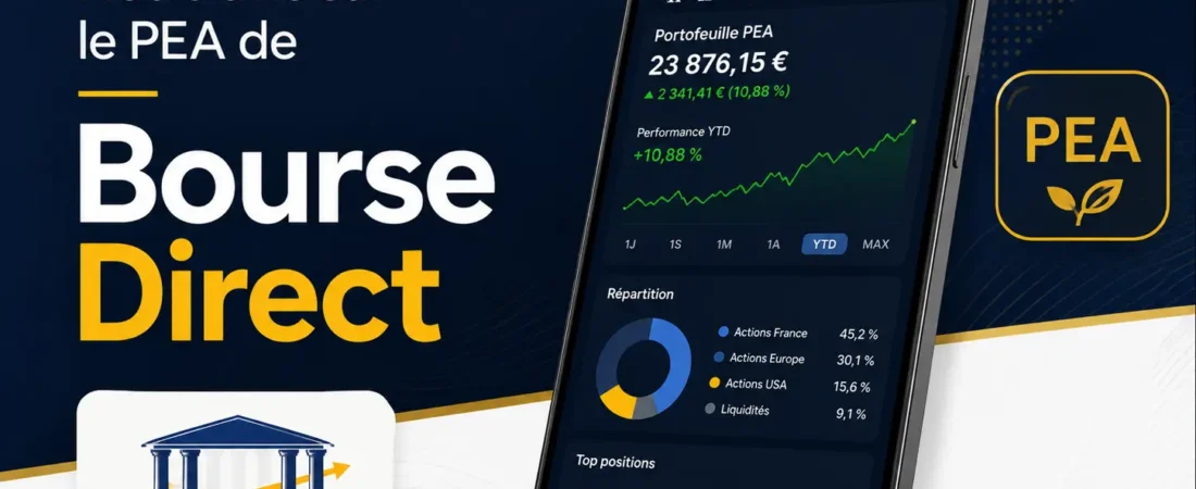 Avis PEA Bourse Direct : frais, liste d’actifs et verdict