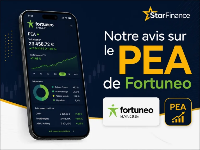 Notre Avis sur le PEA de Fortuneo : attention aux frais !