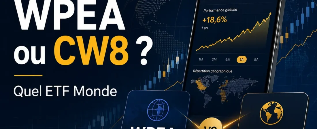 WPEA ou CW8 : Quel ETF Monde choisir pour son PEA ? Comparatif complet