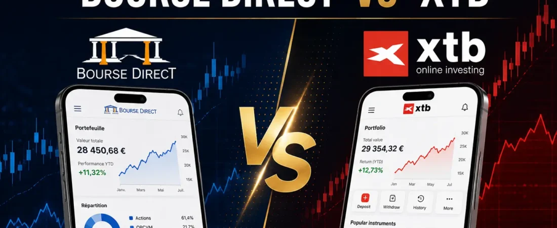 Bourse Direct ou XTB : quel PEA choisir, et à quel coût ? Comparatif noté