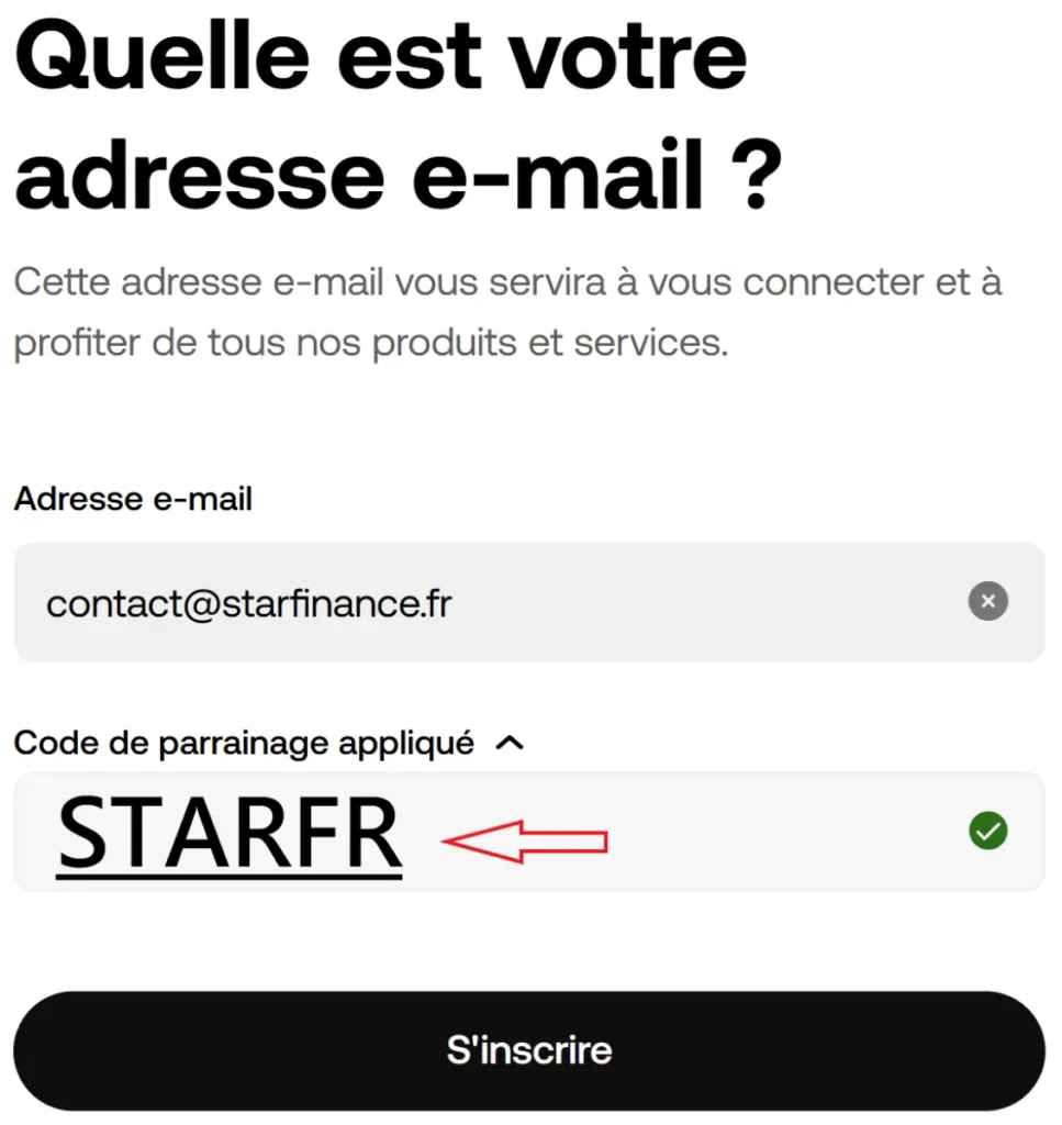 Code parrainage okx starfr bonus bienvenue france
