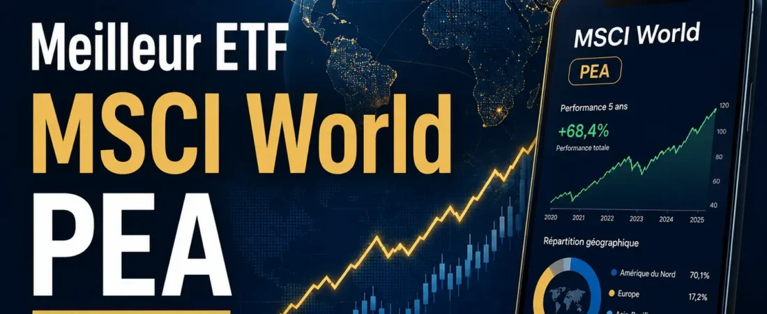Meilleur ETF MSCI World sur PEA : Classement complet