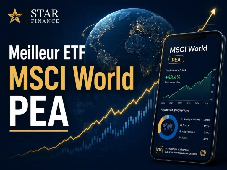 Meilleur ETF MSCI World sur PEA : Classement complet