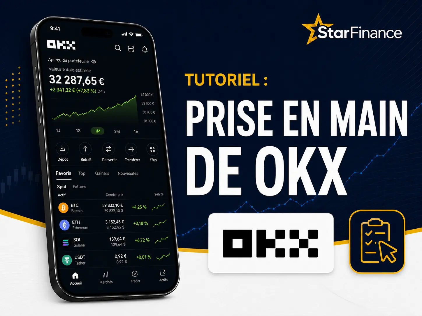 Tutoriel OKX : comment utiliser l’app mobile et la plateforme desktop